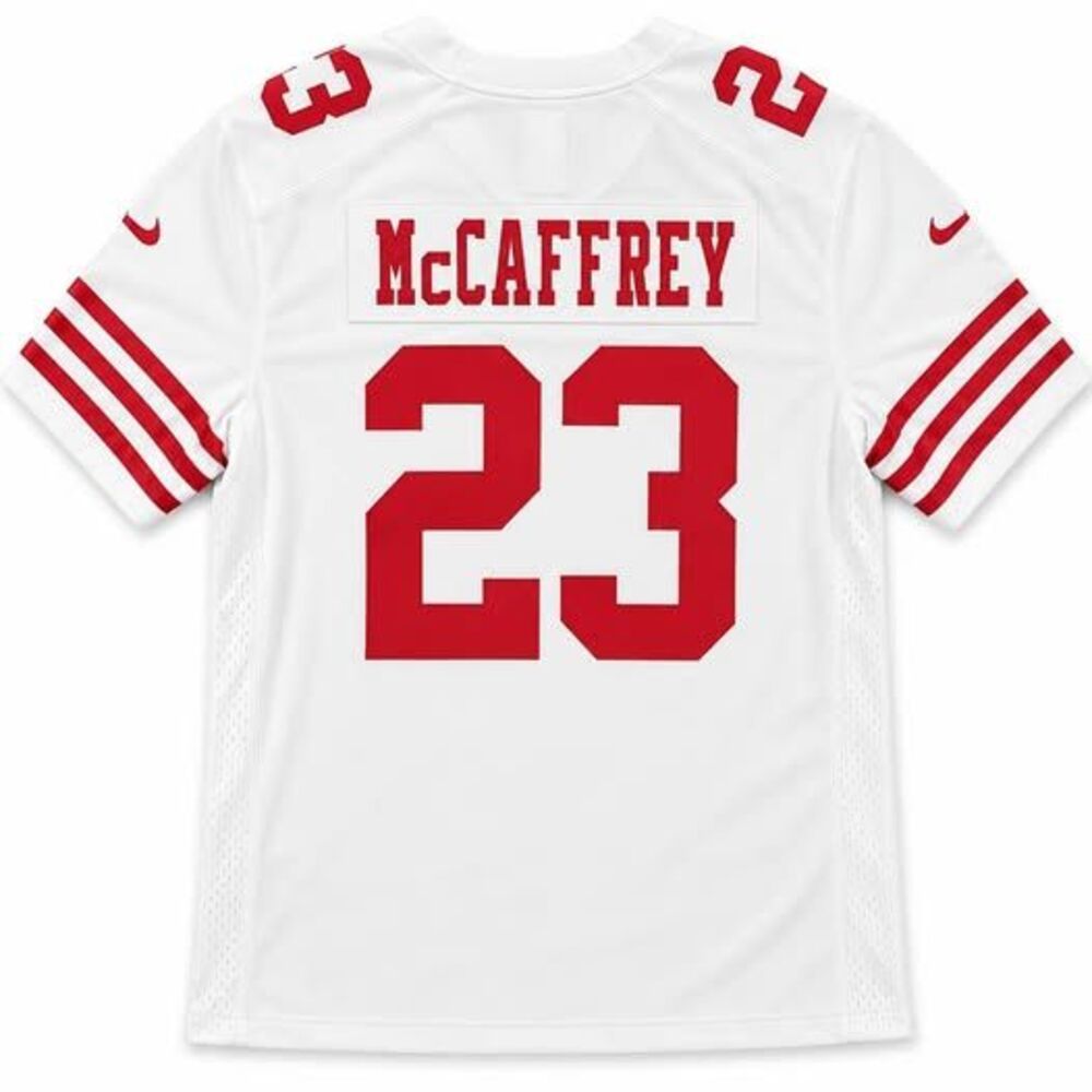 Christian McCaffrey San Francisco 49ers Away Jersey #23 (X-Large)